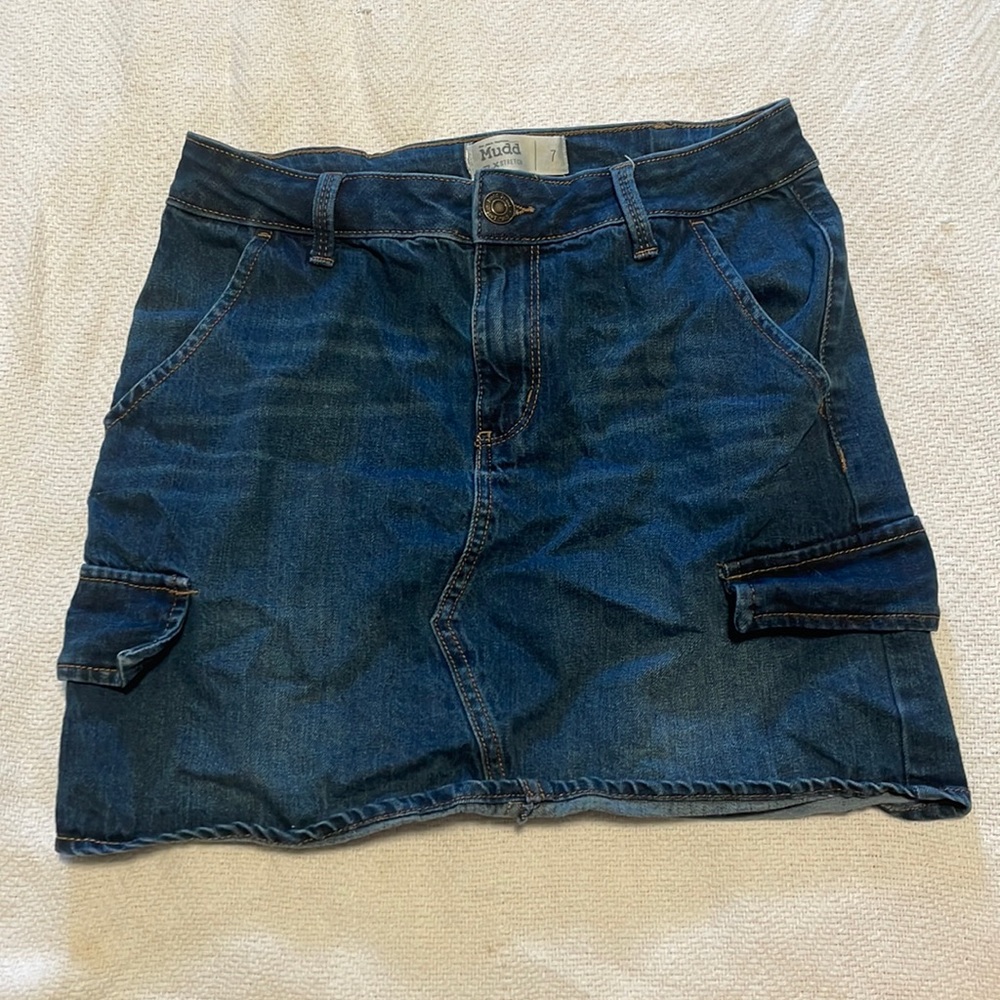 Mudd jean skirt. Strechy material